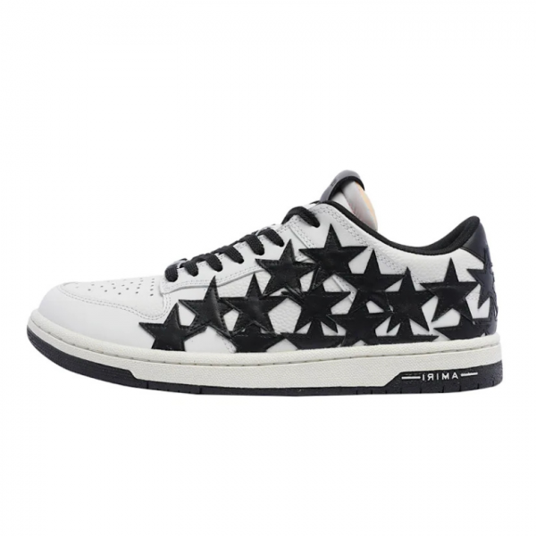 amiri sneaker (3) Amiri Low Sneakers - Stars B&W